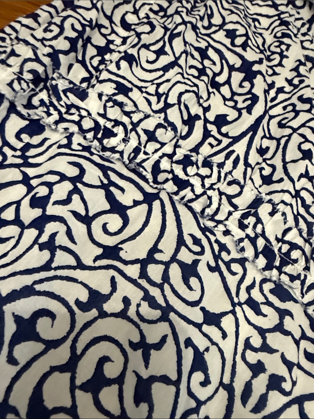 Caroline Constas Blue and White Printed Maxi Dress S - Picture 3 of 6